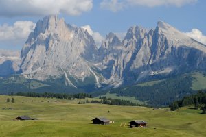 Mountain biking on the Alpe di Siusi 06